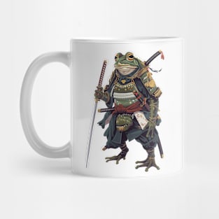 Samurai Frog with Katana Mug